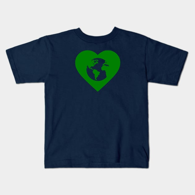 Love Your Planet Kids T-Shirt by OrangeCup